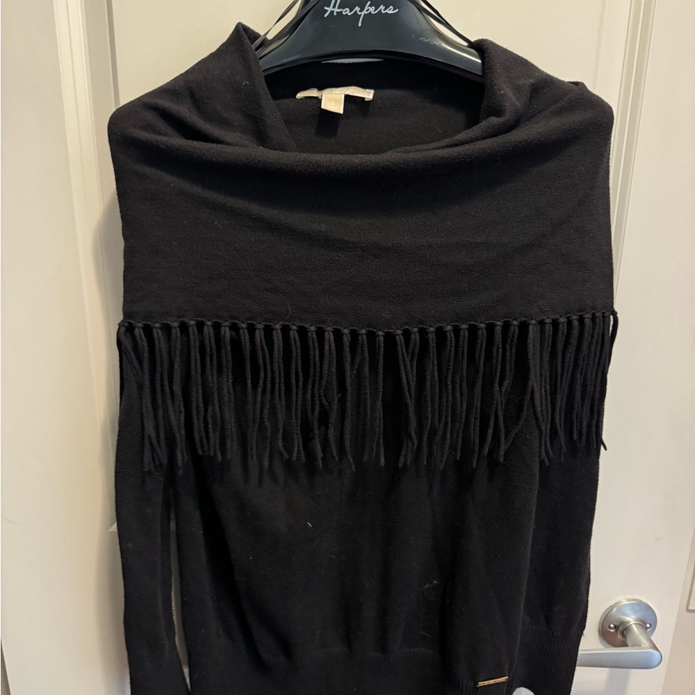 Michael Kors Black Knit Top - Size Small